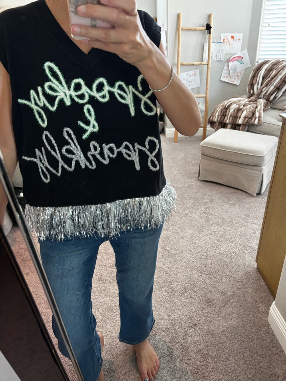 Queen of Sparkles - Spooky Top